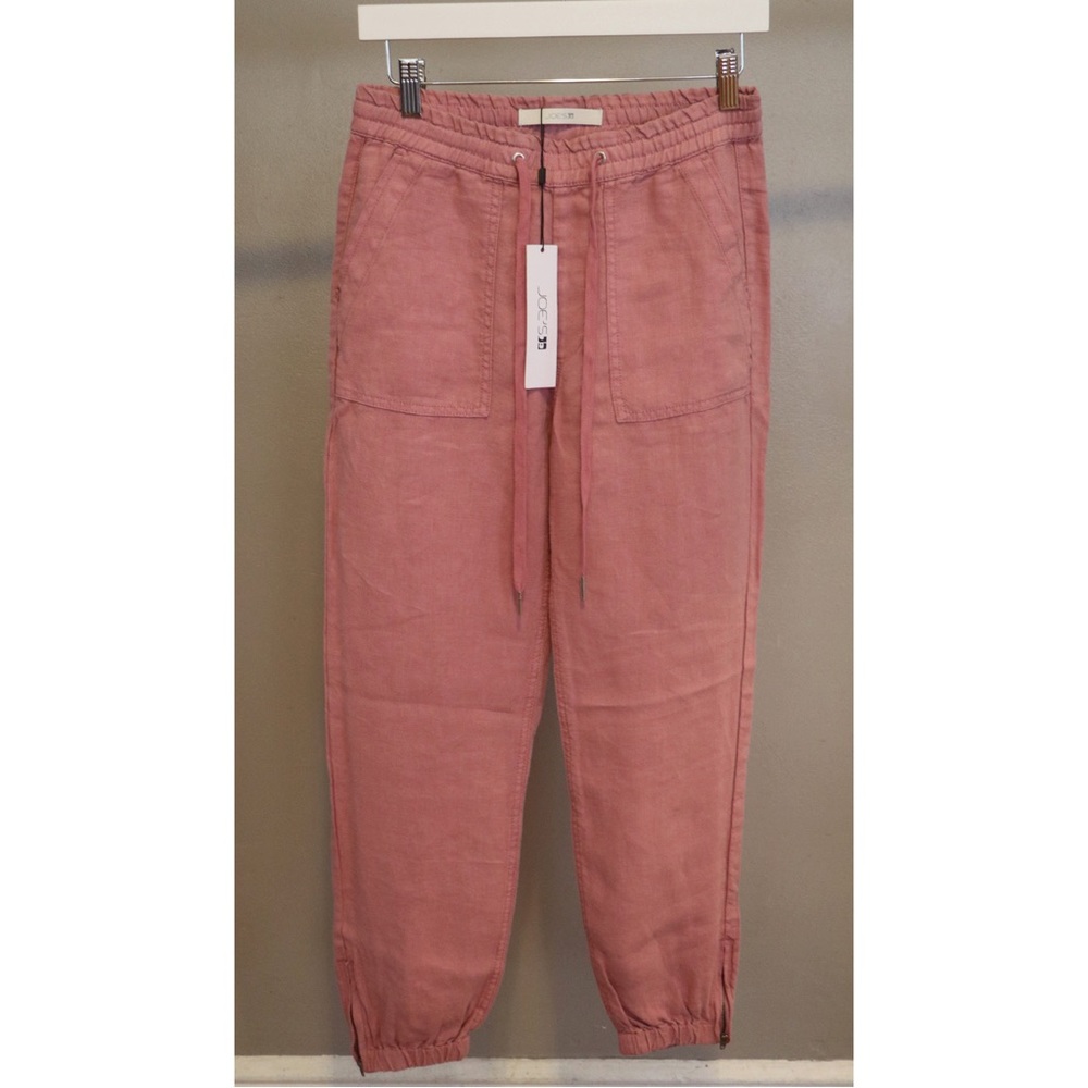 Joe’s Jeans Pink Linen Pants - Picture 2 of 10